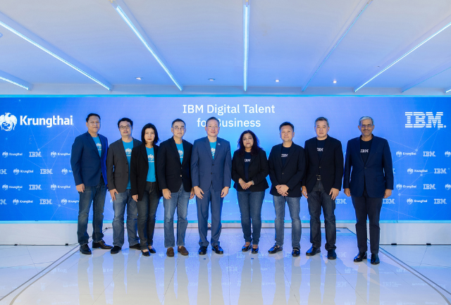 Krungthai Bank and IBM establish joint venture to drive sustainable growth  in traditional banking business