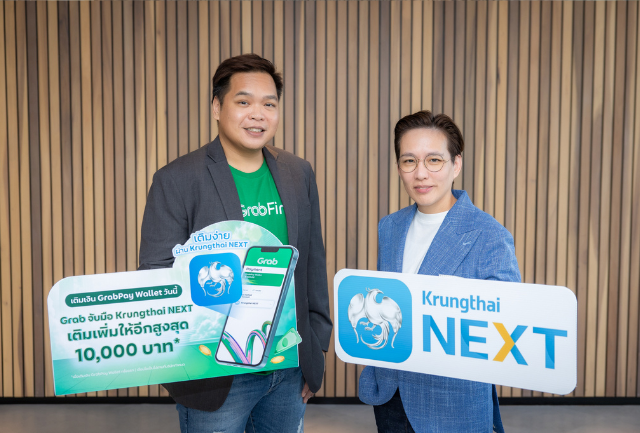 Grab and Krungthai Collaborate to ExpandGrabPay Wallet Top-Up Service