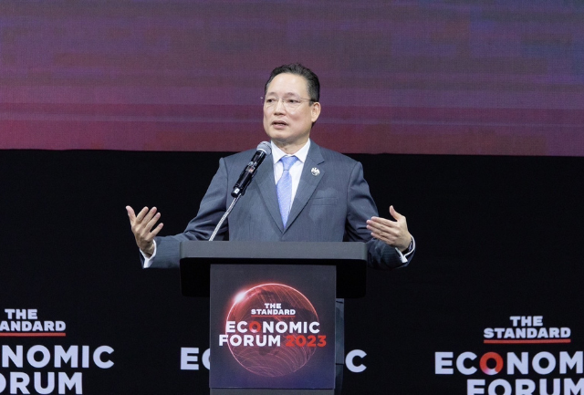 “ผยง ศรีวณิช” ชูแนวคิด “ขับเคลื่อนเศรษฐกิจด้วยฐานข้อมูล” พลิกขีดความสามารถไทย สู่การเติบโตยั่งยืน ในเวที THE STANDARD ECONOMIC FORUM 2023