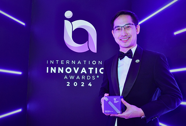 คว้ารางวัลใหญ่ระดับภูมิภาค International Innovation Awards 2024 ตอกย้ำผู้นำนวัตกรรมการเงินยั่งยืน