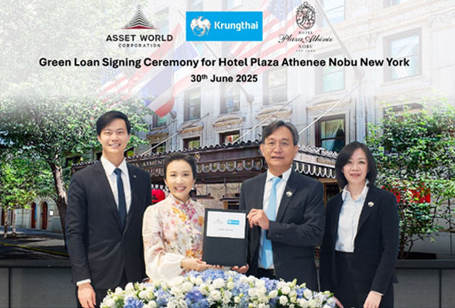 AWC ผนึกธนาคารกรุงไทยลงนามสินเชื่อ Green Loan มูลค่า 7,904 ล้านบาท ส่งเสริมประเทศไทยเป็นหนึ่งในผู้นำการสร้างจุดหมายปลายทางยั่งยืนระดับโลก