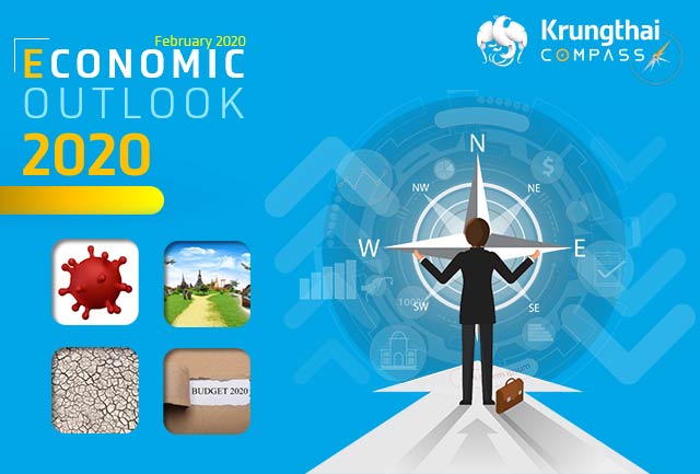 กรุงไทยประเมินจีดีพีปีนี้โต 1.5%  หากไวรัสโคโรนากินเวลา 6 เดือนเต็ม
