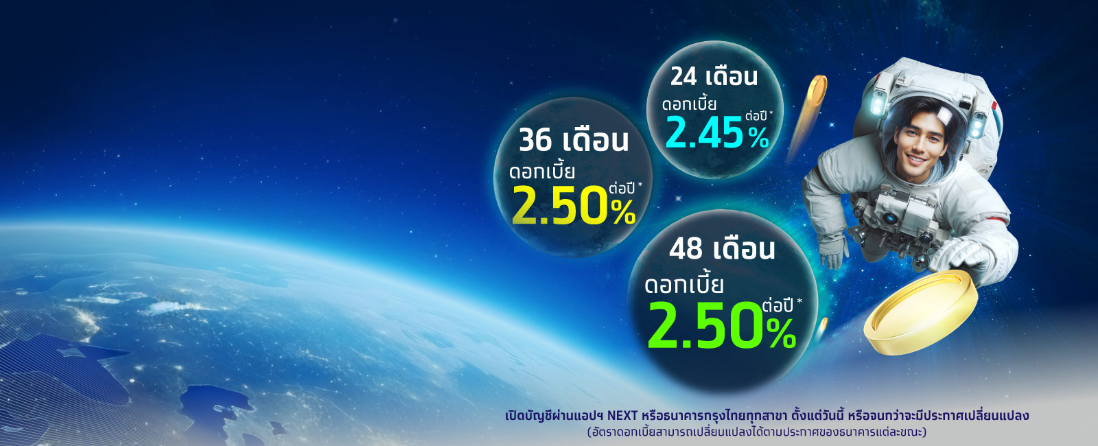 เงินฝากปลอดภาษี ฝากประจำ สมัครง่าย อัตราดอกเบี้ยสูง