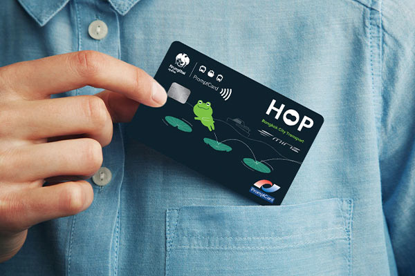 HOP Card บัตรโดยสารเรือไฟฟ้า MINE Smart Ferry