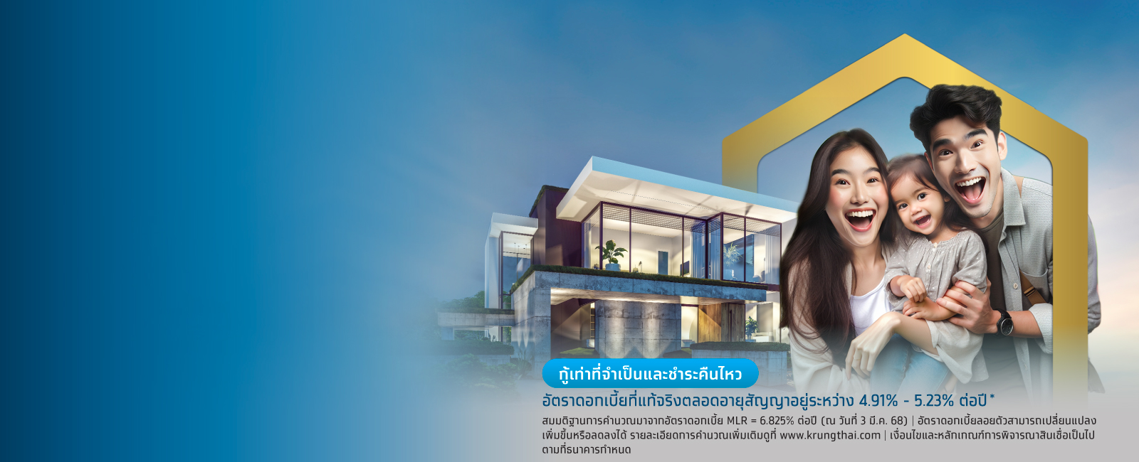 สินเชื่อบ้านรีไฟแนนซ์บ้าน (Refinance)