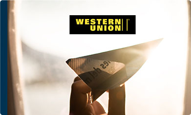 โอนเงินด่วนระหว่างประเทศผ่าน <br>Western Union