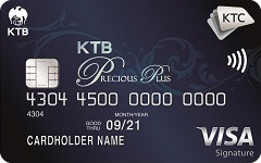 บัตรเครดิต KTB precious plus visa