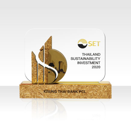 รางวัล SET Awards 2020 Thailand Sustainability Investment (THSI) 