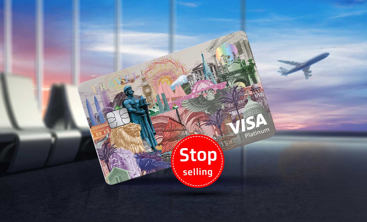 จุดเด่นบัตร Krungthai Visa Travel Platinum Card 