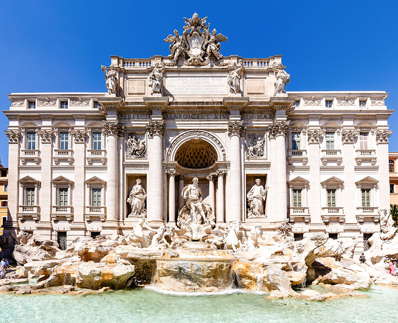 ที่เที่ยวอิตาลี Trevi Fountain