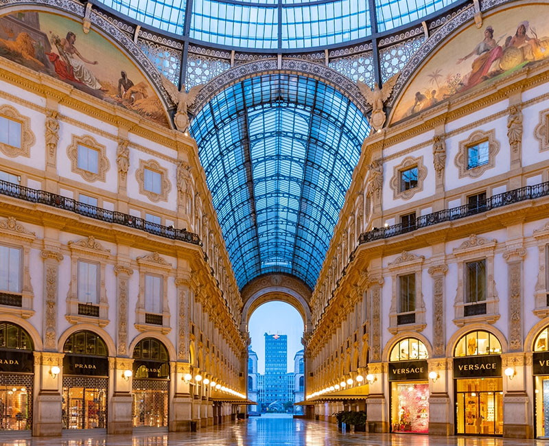 ที่เที่ยวอิตาลี Galleria Vittorio Emanuele II