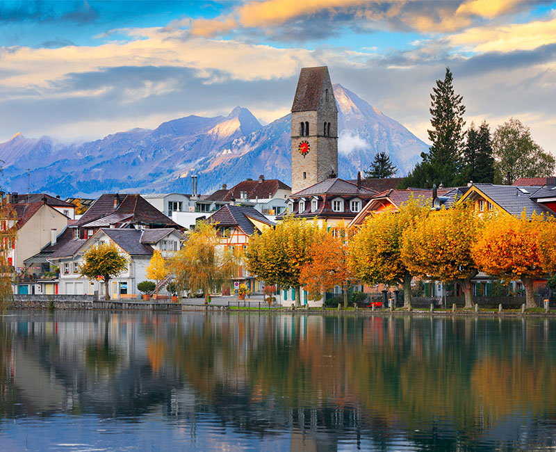 ที่เที่ยวสวิตเซอร์แลนด์ เมืองอินเตอร์ลาเคน (Interlaken)