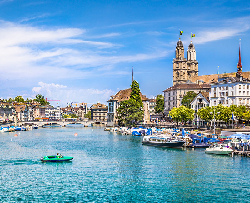 ที่เที่ยวสวิตเซอร์แลนด์ ทะเลสาบซูริค (Zurich Lake)