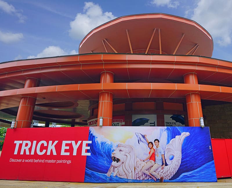 ที่เที่ยวสิงคโปร์ Trickeye Museum พิพิธภัณฑ์ภาพลวงตา