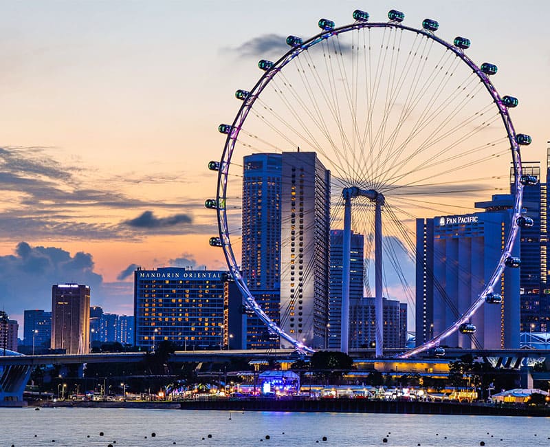 ที่เที่ยวสิงคโปร์ สิงคโปร์ฟลายเออร์ (Singapore Flyer)